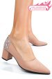 Pantofi roz piele naturala 5s77602