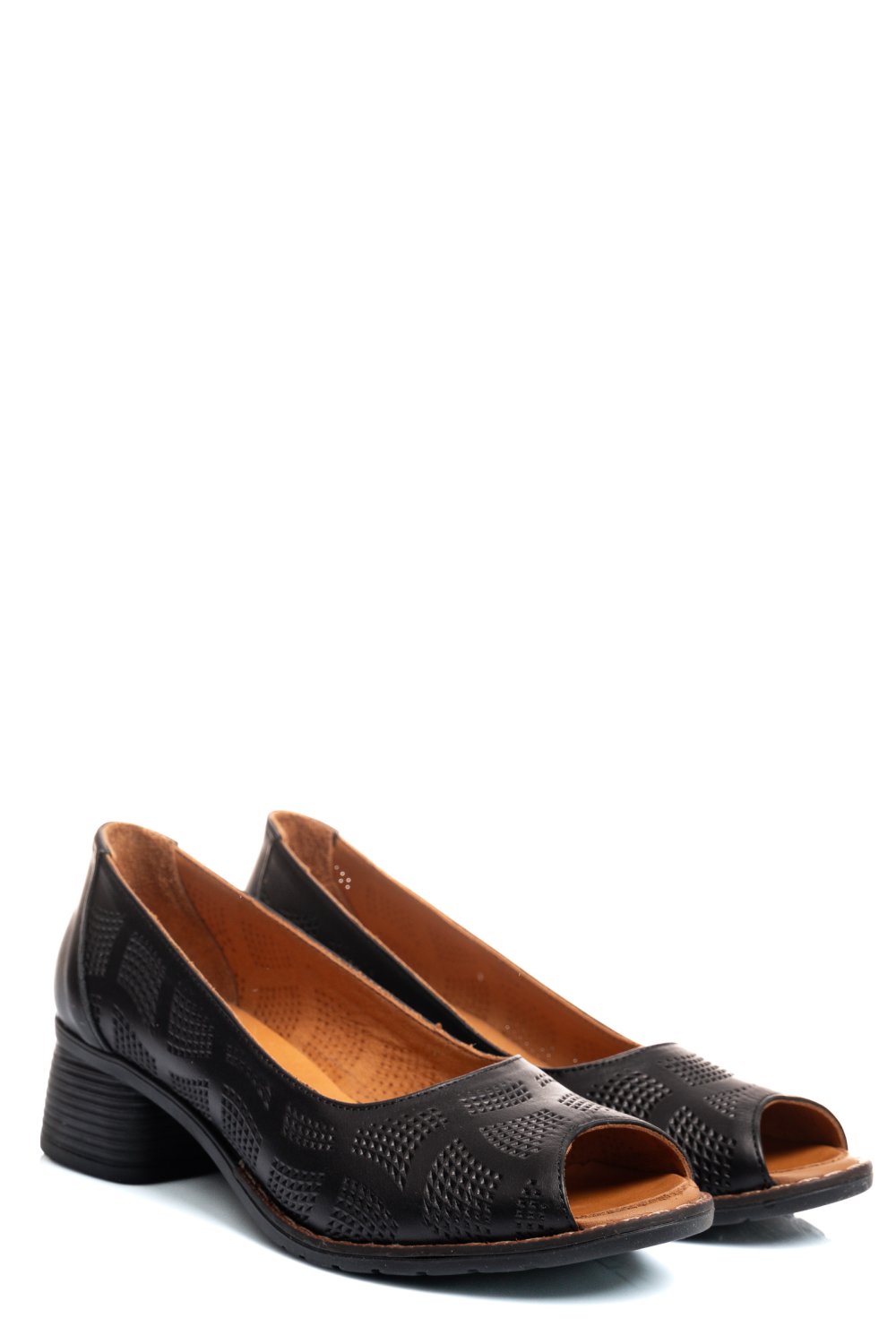 PANTOFI NEGRI PIELE NATURALA 5PC4