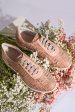 Pantofi sport roz piele naturala 1pc7555