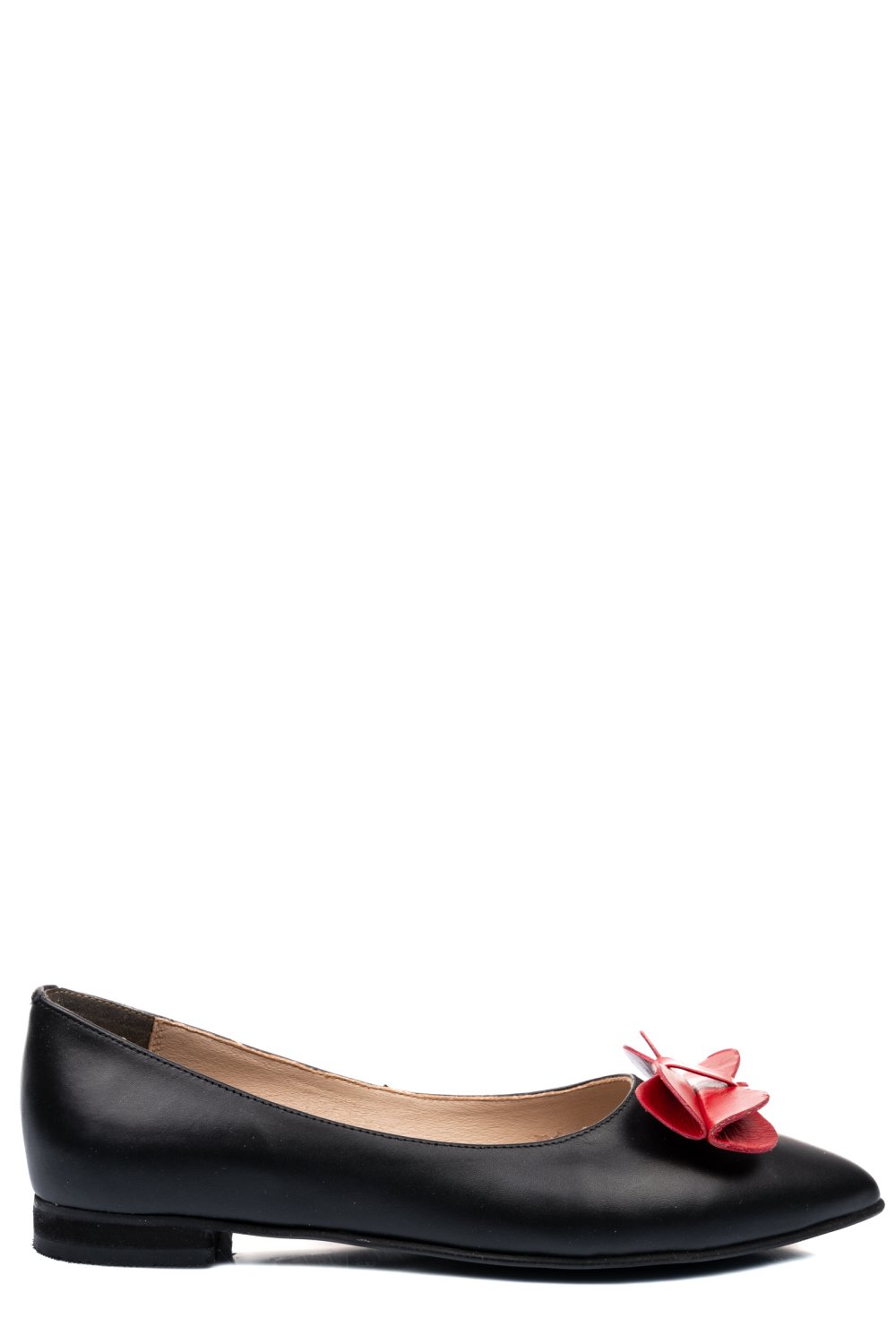 BALERINI NEGRI PIELE NATURALA 3S7701