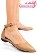 BALERINI CAPPUCCINO PIELE NATURALA 3S7733-II