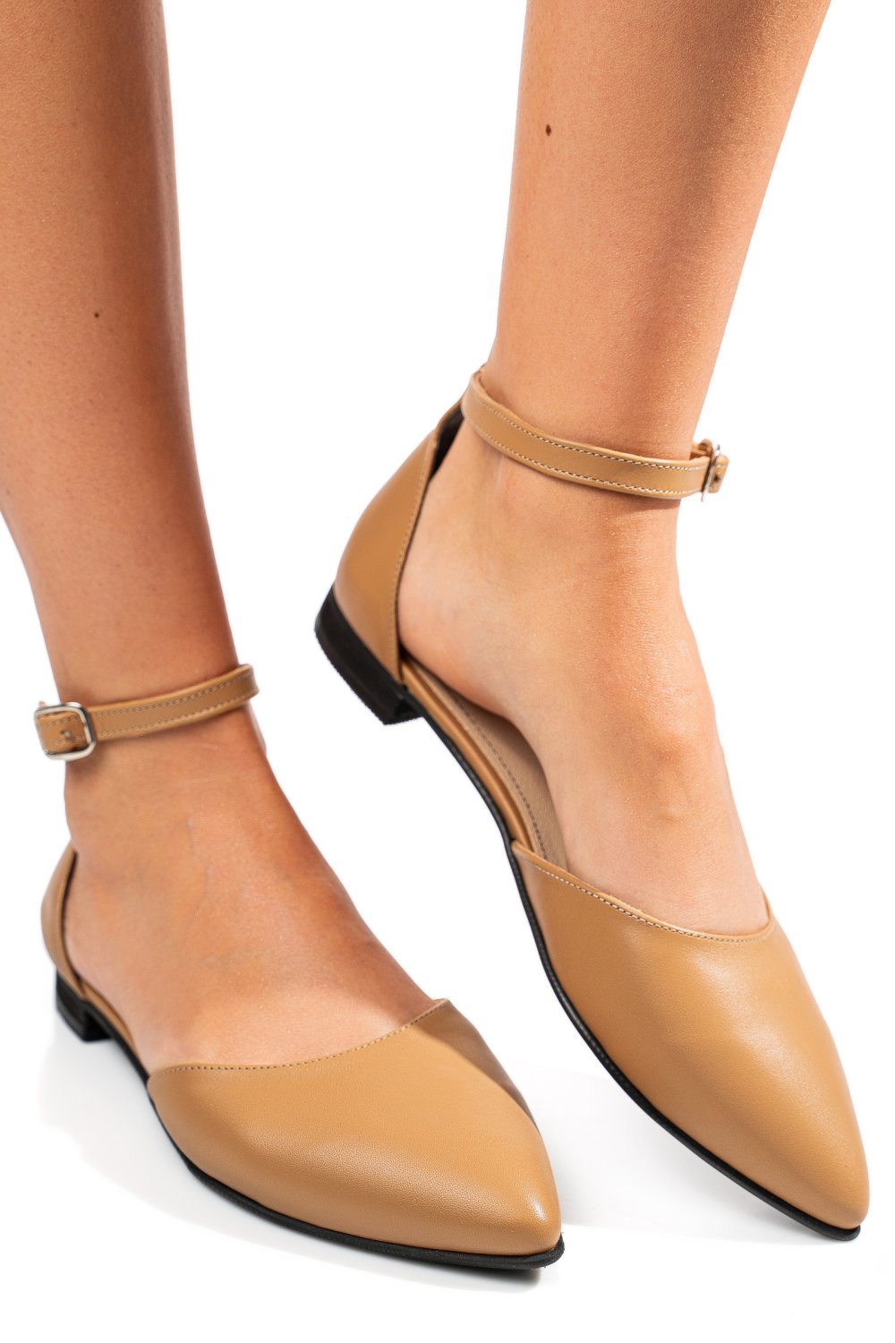 BALERINI CAPPUCCINO PIELE NATURALA 3S7733-II