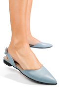 BALERINI BLEU PIELE NATURALA 3S7732
