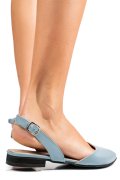 BALERINI BLEU PIELE NATURALA 3S7732