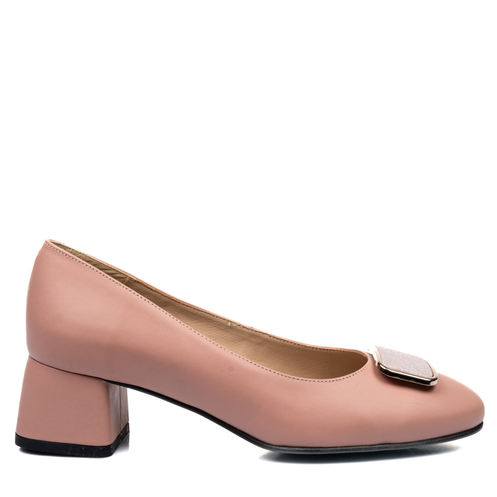PANTOFI NUDE PIELE NATURALA 5S77544