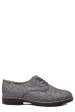 Pantofi argintiu negru piele naturala 2s77025