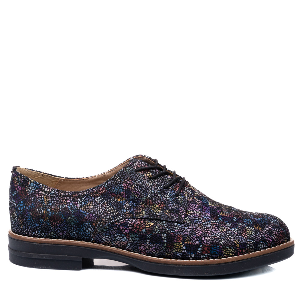 PANTOFI BLEUMARIN VIT PIELE NATURALA 2S77025