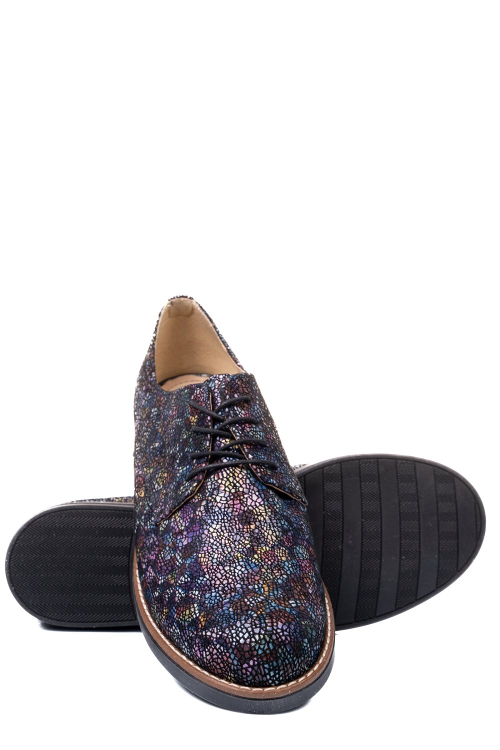 PANTOFI BLEUMARIN VIT PIELE NATURALA 2S77025