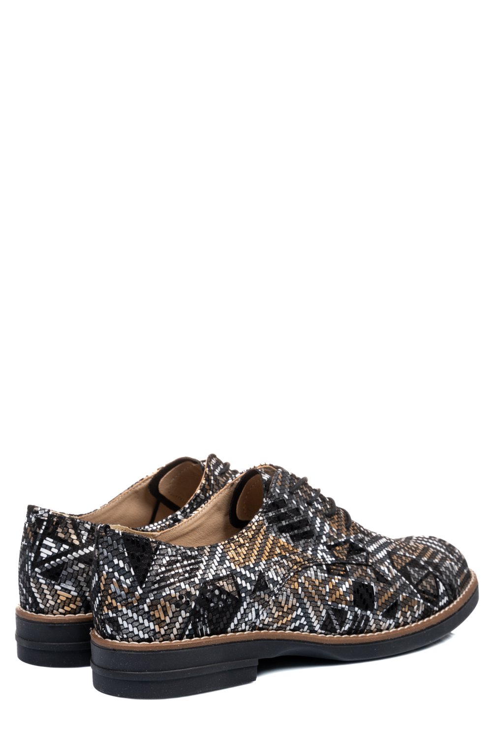 PANTOFI NEGRU CARO PIELE NATURALA 2S77025