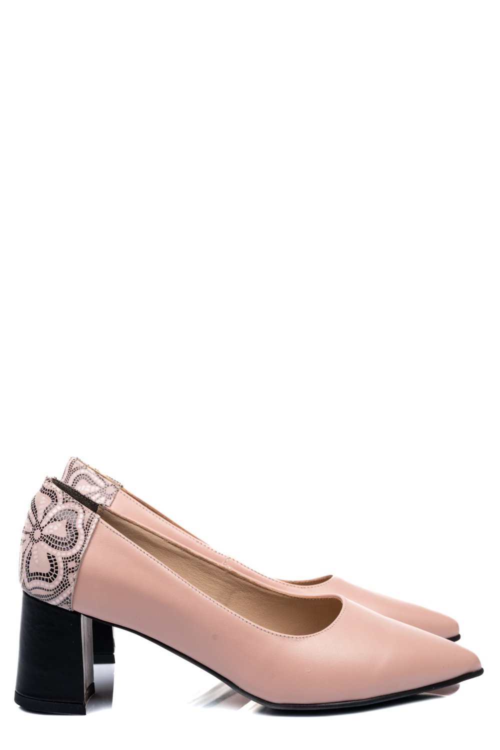 PANTOFI ROZ PIELE NATURALA 5S77602