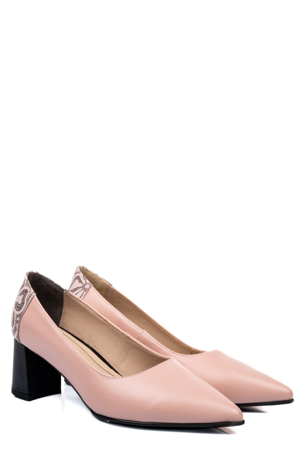 PANTOFI ROZ PIELE NATURALA 5S77602