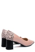 PANTOFI ROZ PIELE NATURALA 5S77602