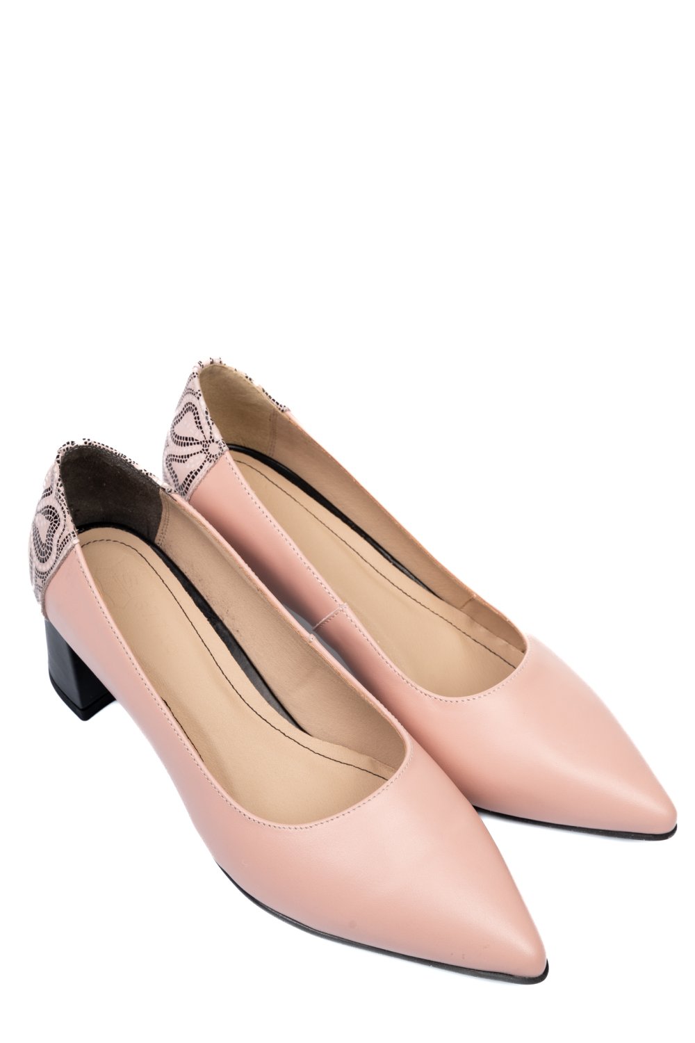 PANTOFI ROZ PIELE NATURALA 5S77602