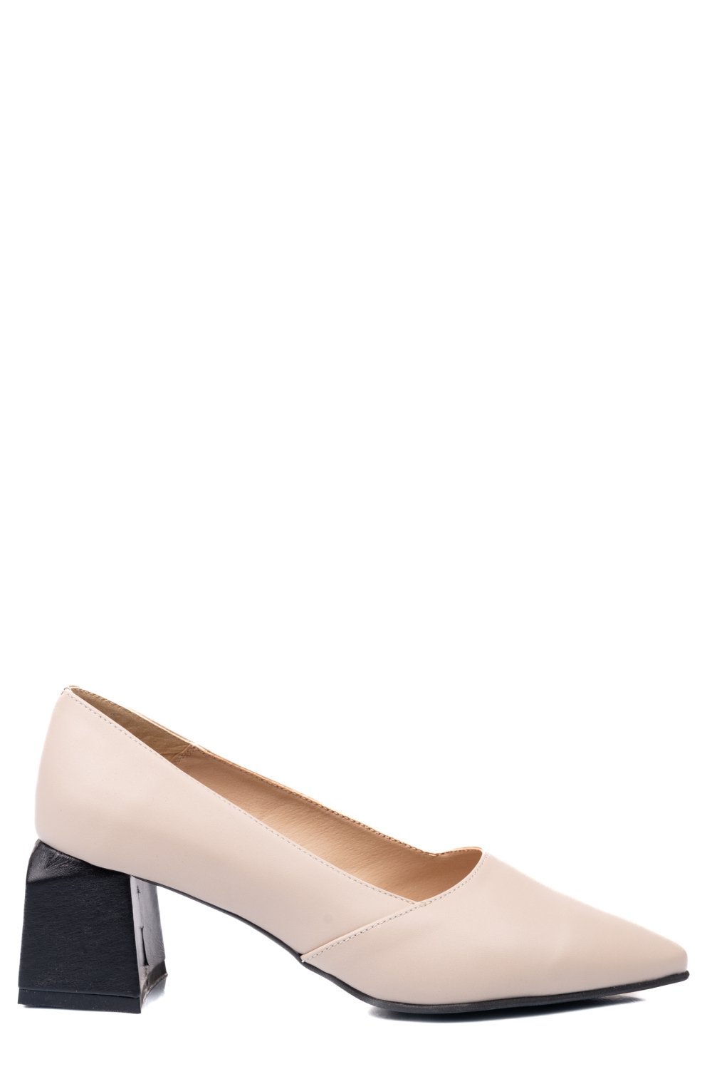PANTOFI TAUPE PIELE NATURALA 5S77460