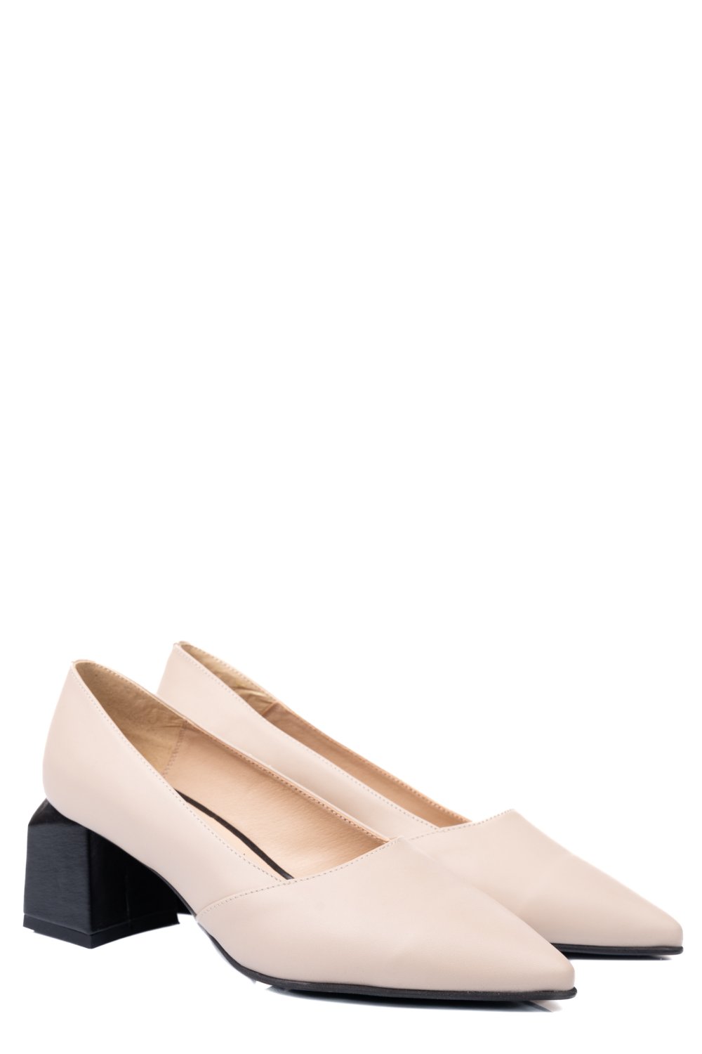 PANTOFI TAUPE PIELE NATURALA 5S77460