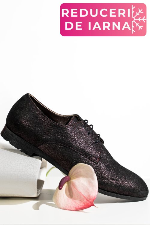 Pantofi mov piele naturala 0pc72