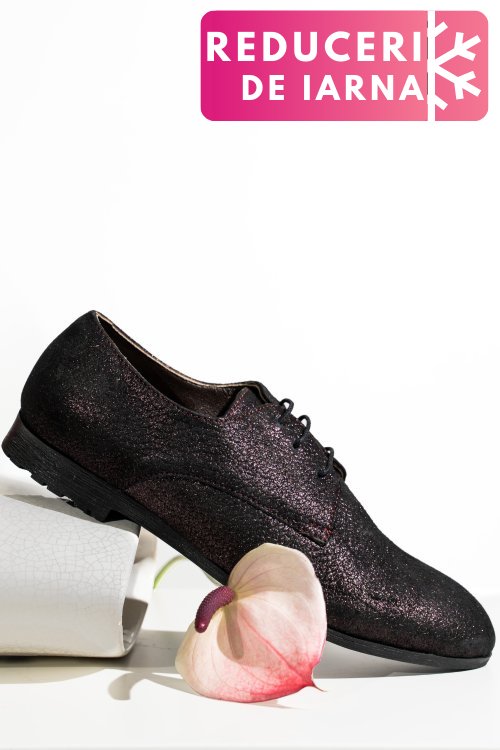 Pantofi mov piele naturala 0pc72