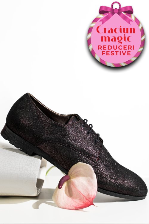 Pantofi mov piele naturala 0pc72