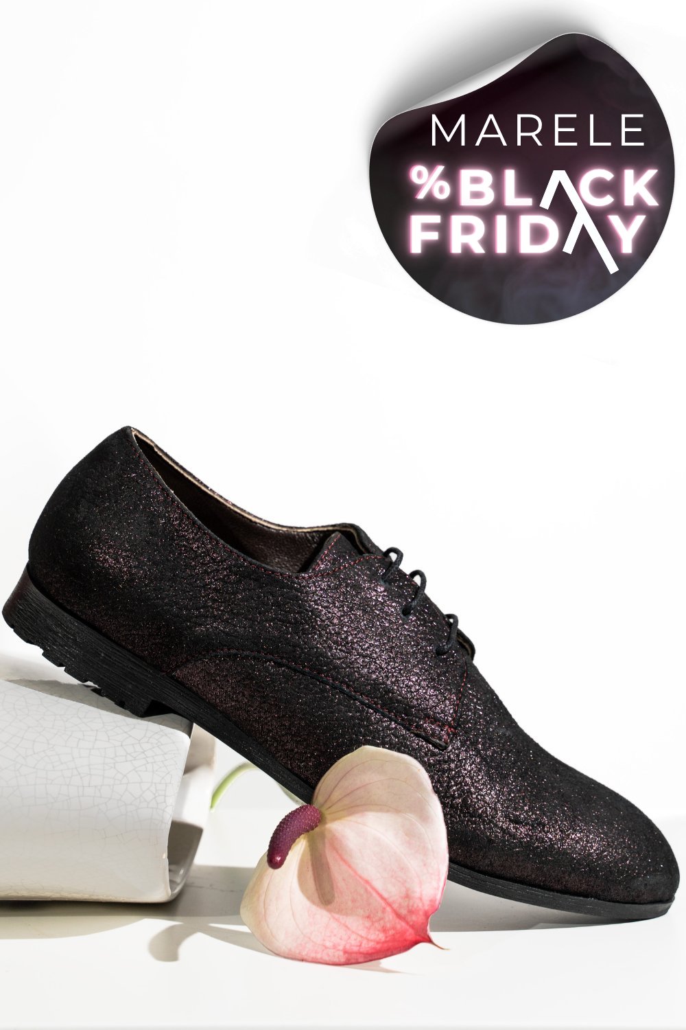 PANTOFI MOV PIELE NATURALA 0PC72