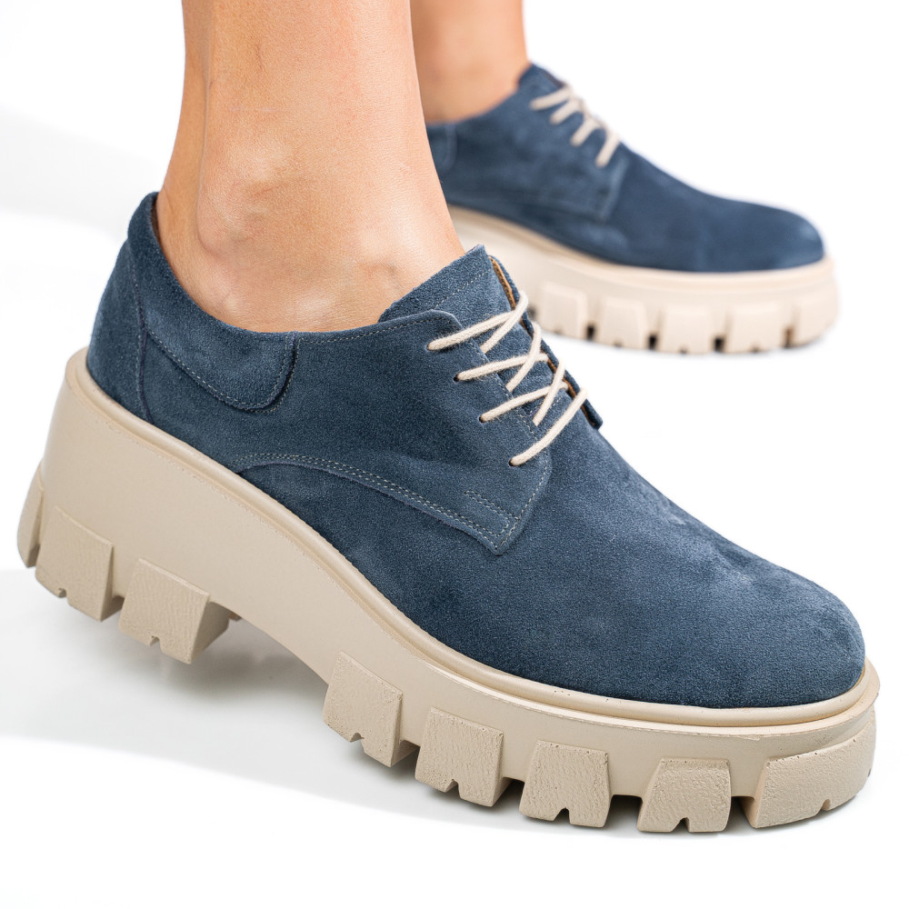 PANTOFI BLEU PIELE NATURALA INTOARSA 2S77080