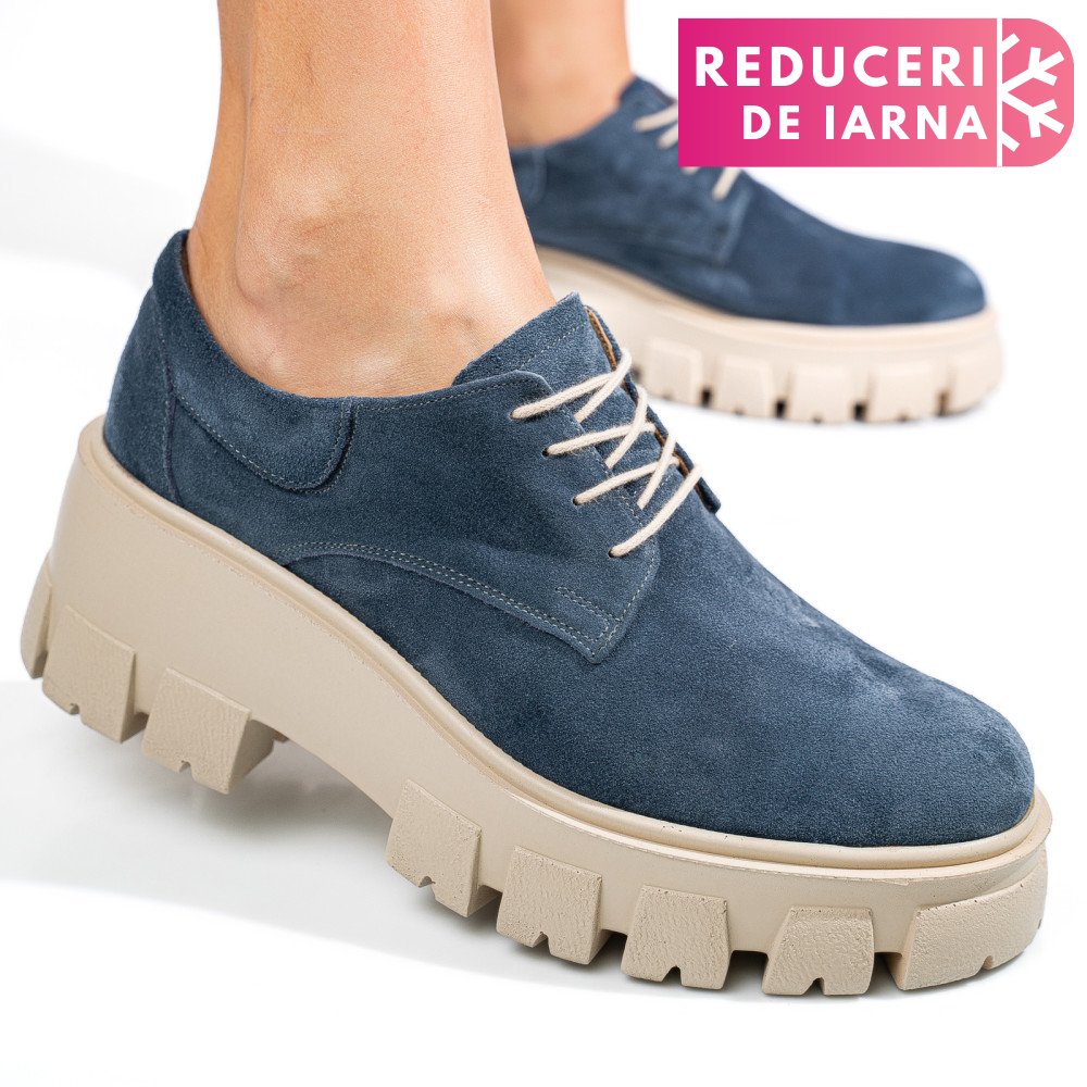 PANTOFI BLEU PIELE NATURALA INTOARSA 2S77080