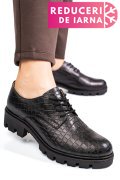 PANTOFI NEGRI CRO PIELE NATURALA DOLORES