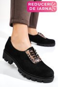 PANTOFI NEGRI PIELE NATURALA INTOARSA DOLORES