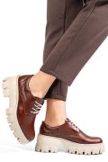PANTOFI CASUAL FEMEI PIELE NATURALA MARO INCHIS 2S77080