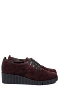 PANTOFI BORDO PIELE NATURALA INTOARSA DPC2037-25