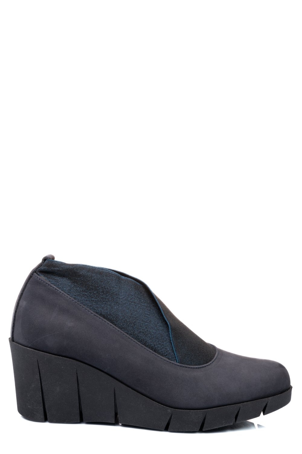 PANTOFI ALBASTRI PIELE NATURALA DPC4507-06