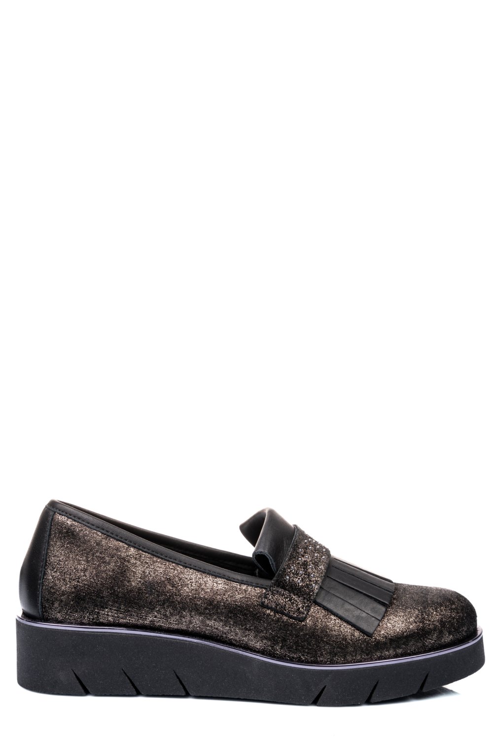 MOCASINI PEWTER PIELE NATURALA DPC2509-02