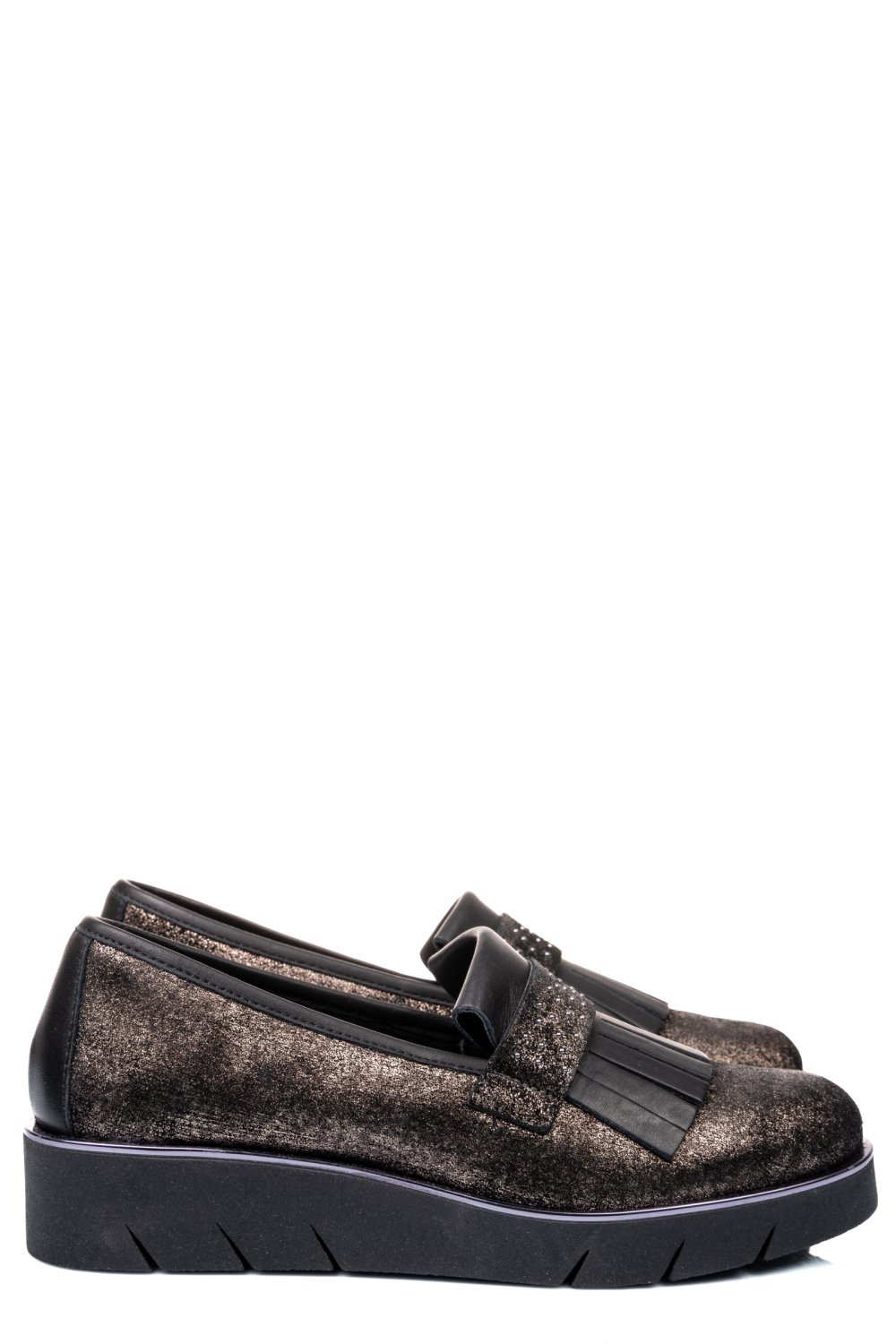 MOCASINI PEWTER PIELE NATURALA DPC2509-02