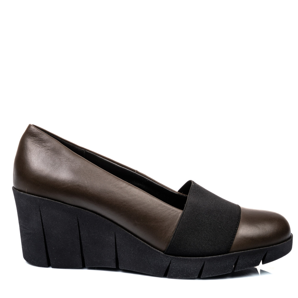 PANTOFI MARO INCHIS PIELE NATURALA DPC4507-03