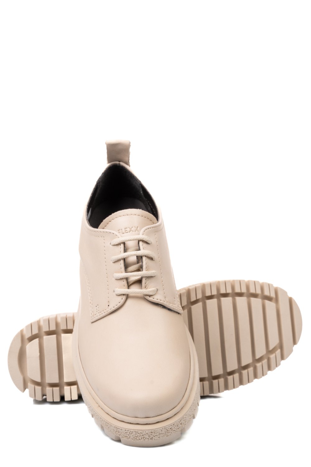 PANTOFI BEJ PIELE NATURALA SW23-I1139
