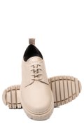 PANTOFI BEJ PIELE NATURALA SW23-I1139