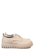 PANTOFI BEJ PIELE NATURALA SW23-I1139