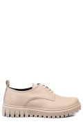 PANTOFI BEJ PIELE NATURALA SW23-I1139