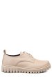 Pantofi bej piele naturala sw23-i1139