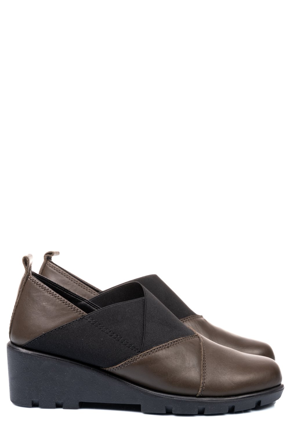 PANTOFI OLIVE PIELE NATURALA BPC413-16