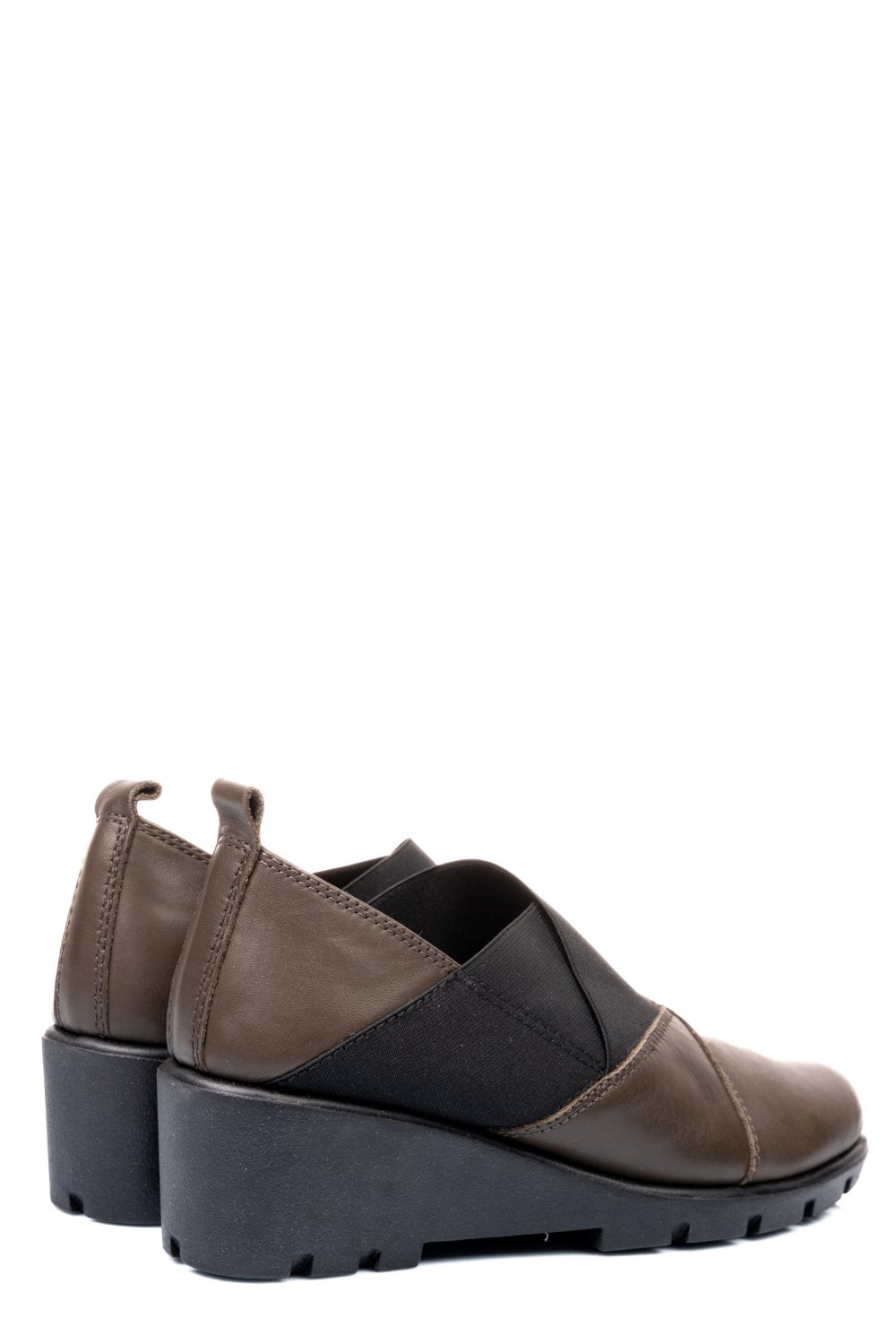 PANTOFI OLIVE PIELE NATURALA BPC413-16