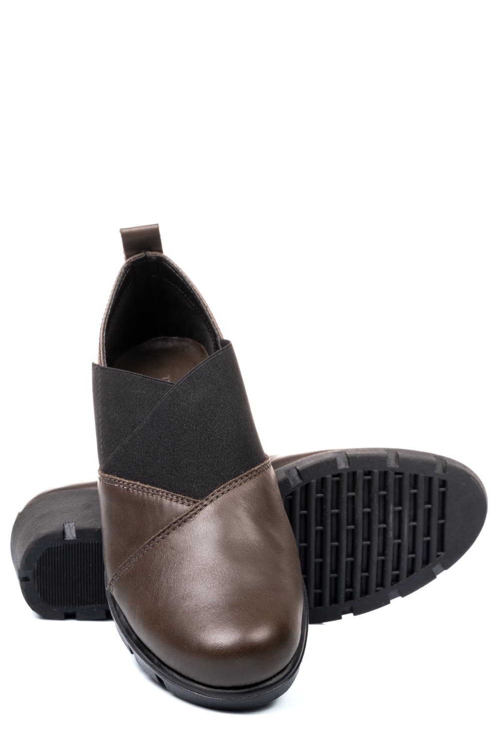 PANTOFI OLIVE PIELE NATURALA BPC413-16