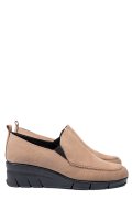 PANTOFI TAUPE PIELE NATURALA DW23-I3510