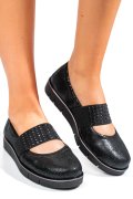 PANTOFI NEGRI PIELE NATURALA DPC1039-01