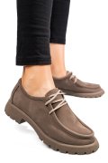 MOCASINI GRI INCHIS PIELE NATURALA NABUK 4S77247