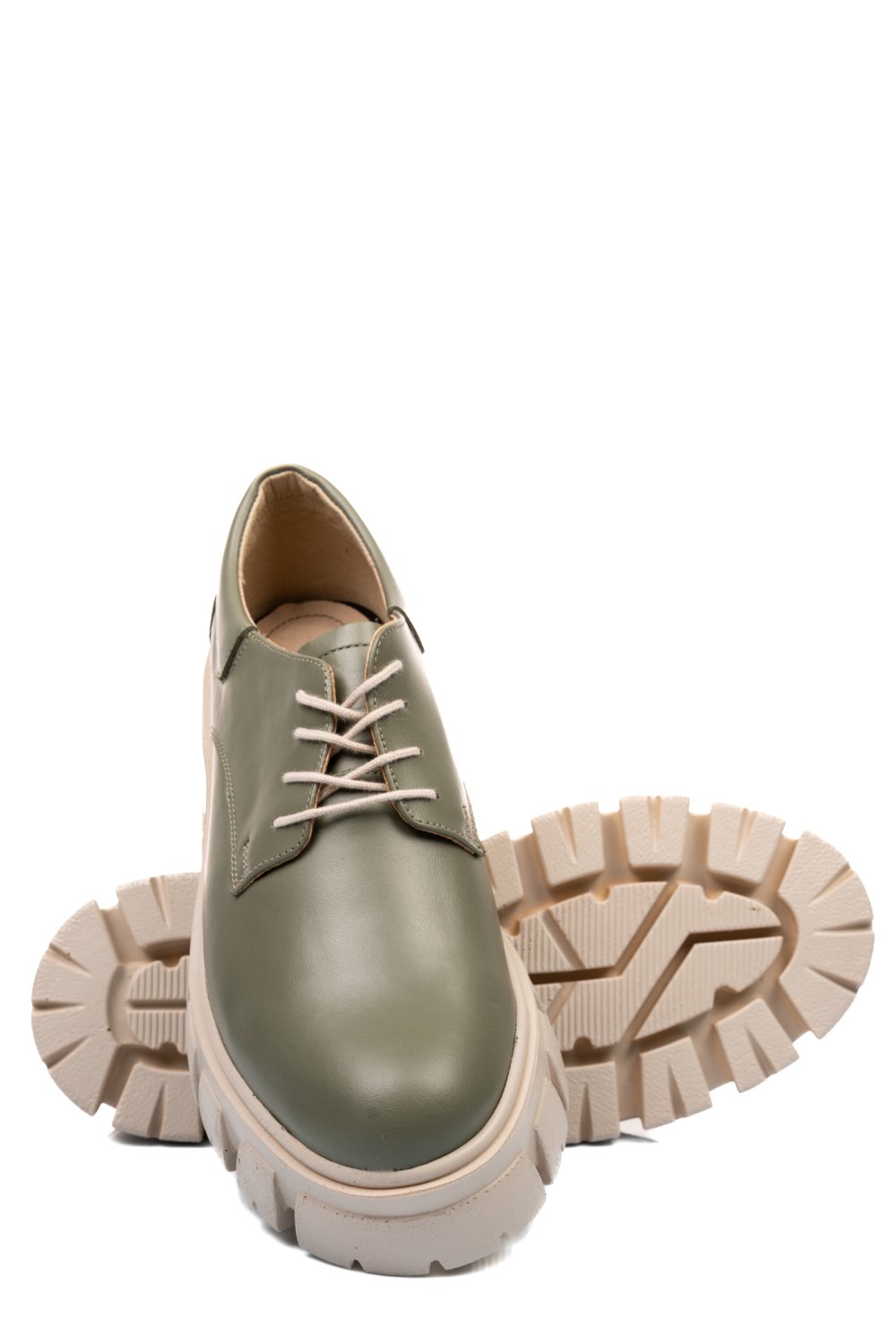 PANTOFI CASUAL FEMEI PIELE NATURALA OLIVE TALPA BEJ 2S77080