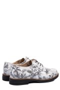 PANTOFI ALB FLORAL PIELE NATURALA 2S77025