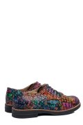 PANTOFI MULTICOLOR VIT PIELE NATURALA 2S77025