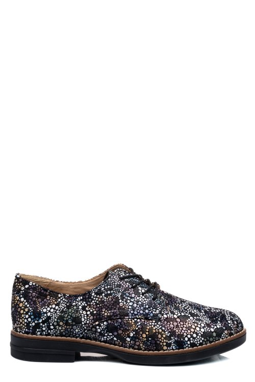 Pantofi multicolor piele naturala 2s77025-b