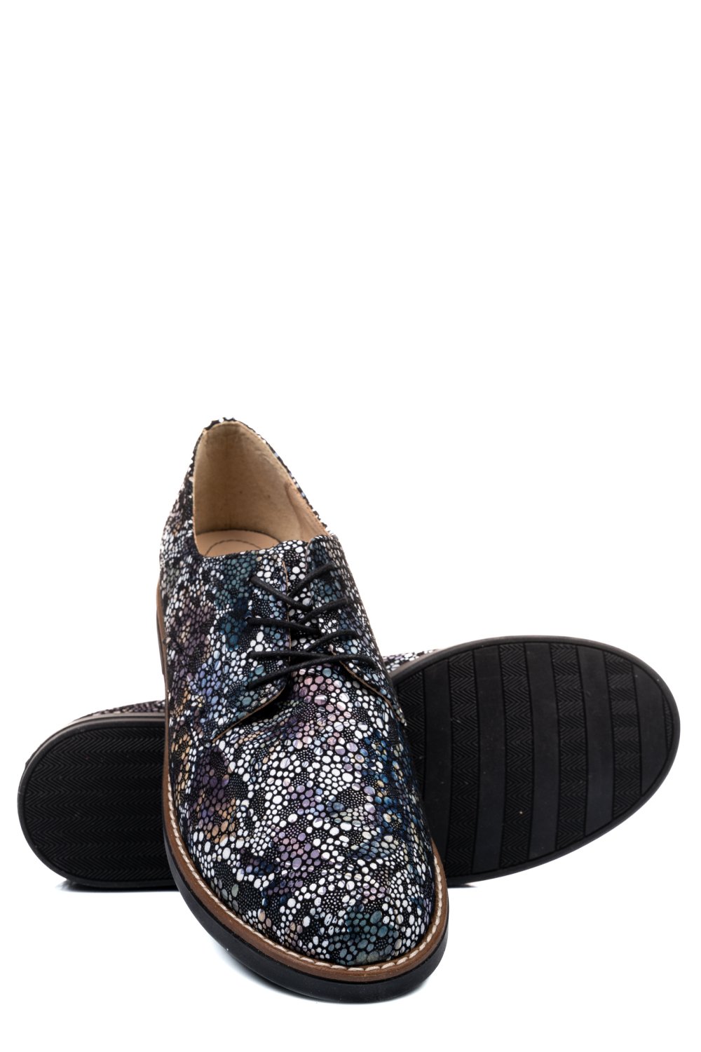 PANTOFI MULTICOLOR PIELE NATURALA 2S77025-B