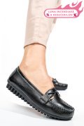 MOCASINI BLACK PIELE NATURALA FSPZ8817